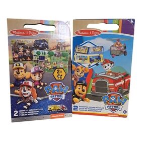 Melissa & Doug Paw Patrol  no mess Magnetic Jigsaw Puzzles preschoolers